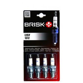 Свечи BRISK Classic L15Y 2101-07 карб (4шт) Чехия