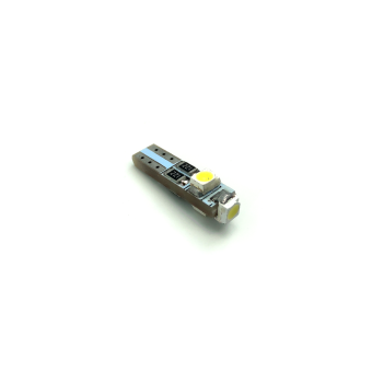 Лампа диодная 1.2w белая 3SMD с резистором  (приборной панели)