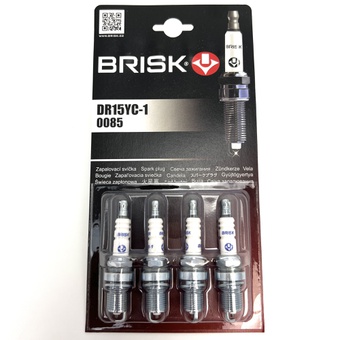 Свечи BRISK Super R DR15YC-1 2110 16клап. (4шт) Чехия