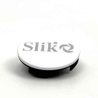 колпачок SLIK белый с серебристой надписью